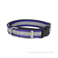 Collar de mascotas martingale ajustable reflectante